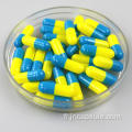 Coquille de capsule bleu clair et jaune taille 00